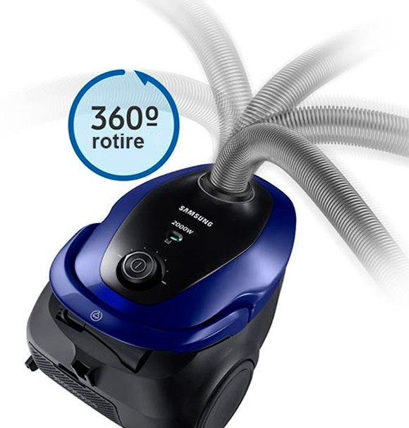 rotates 360º