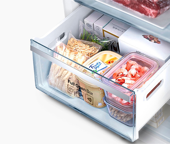 Fully extendable drawers