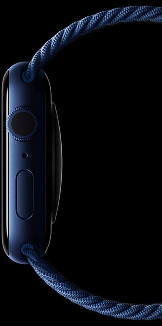Apple Watch Series 6 colors blue case