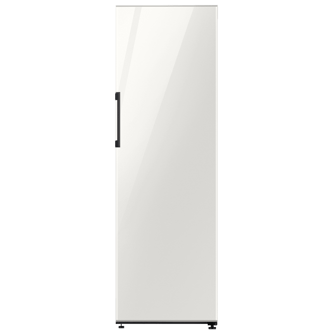 samsung refrigerator bespoke Glam White Glass