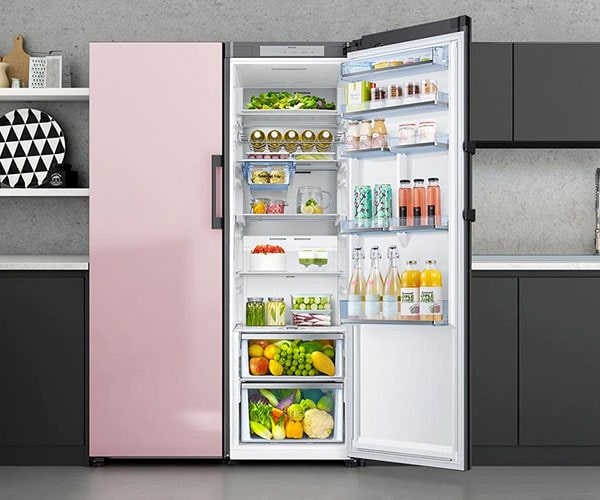samsung refrigerator bespoke store more food