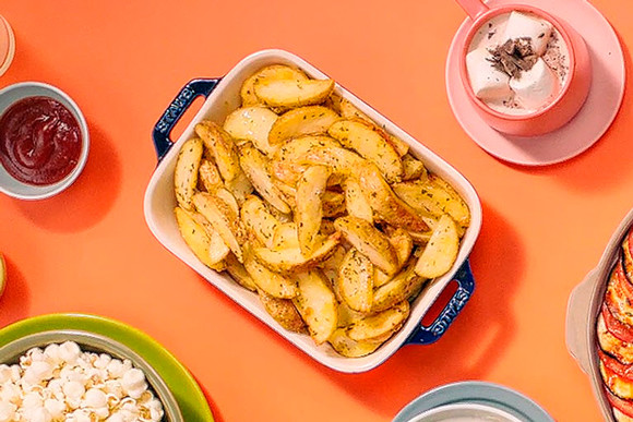 cook fried food