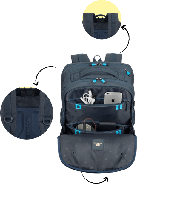 backpack straps and fabrics