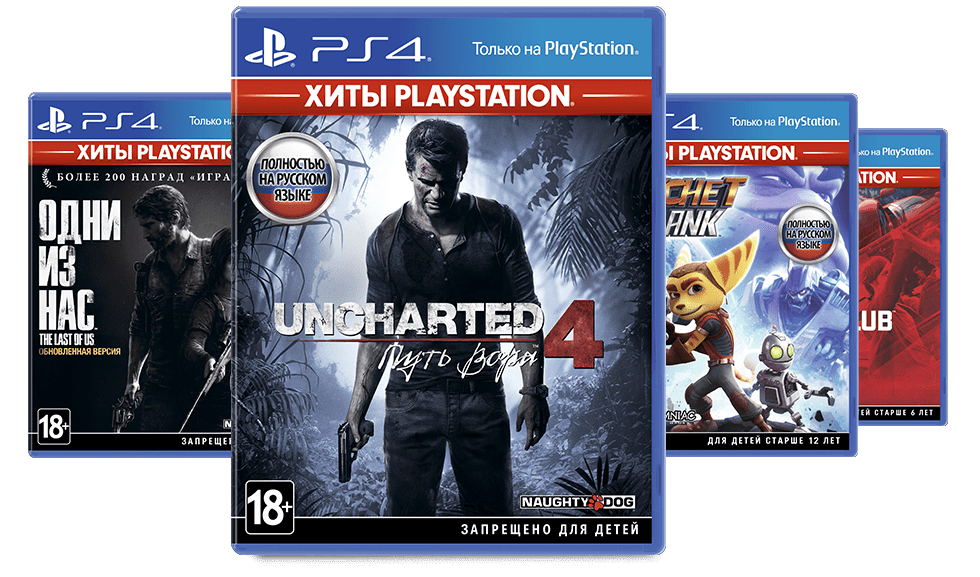 Эксклюзивные игры для PlayStation