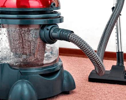 vacuum cleaner washing