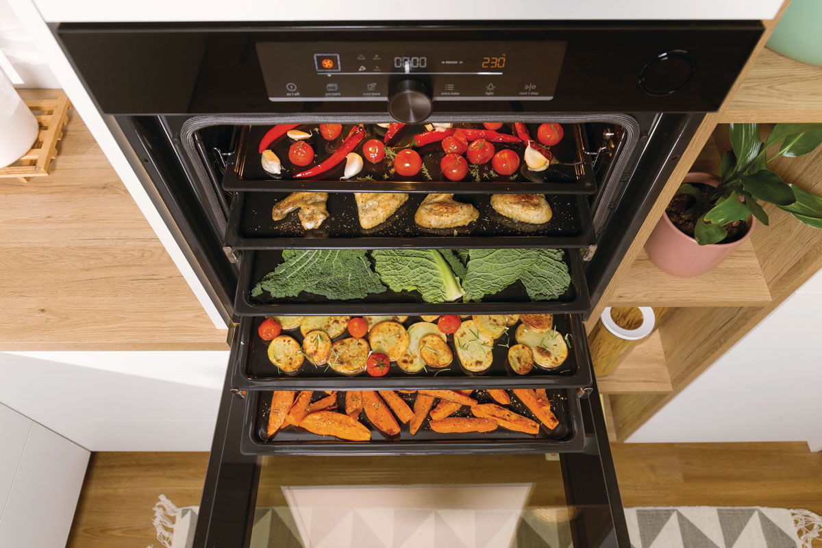 Много блюд за один раз