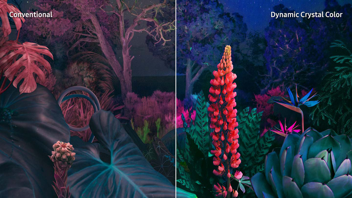 Dynamic Crystal Color