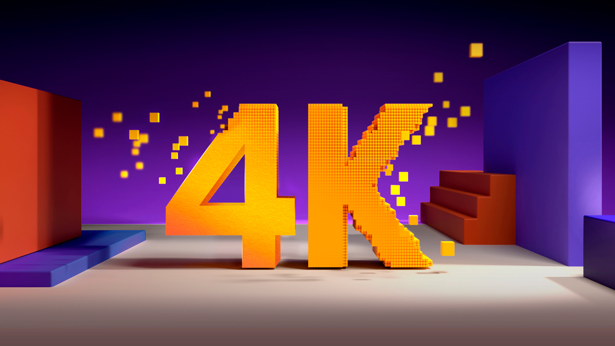 Исключительно детализированное качество изображения 4K для всего Вашего любимого контента