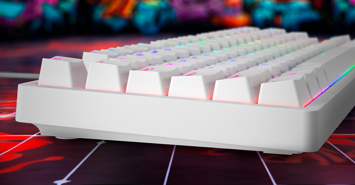 Funcții 100% anti-ghosting și n-key rollover – apasă orice și oricând ai nevoie.