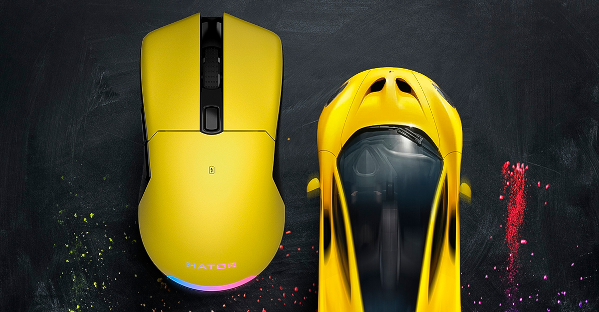 Forma simetrică a mouse-ului wireless Pulsar este convenabilă pentru diferite tipuri de prindere, iar greutatea sa redusă îți permite să utilizezi mouse-ul cu maximum de confort în timpul sesiunilor lungi de joc sau de lucru.
